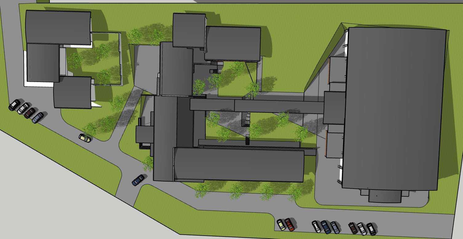 Site plan for the Elpida campus