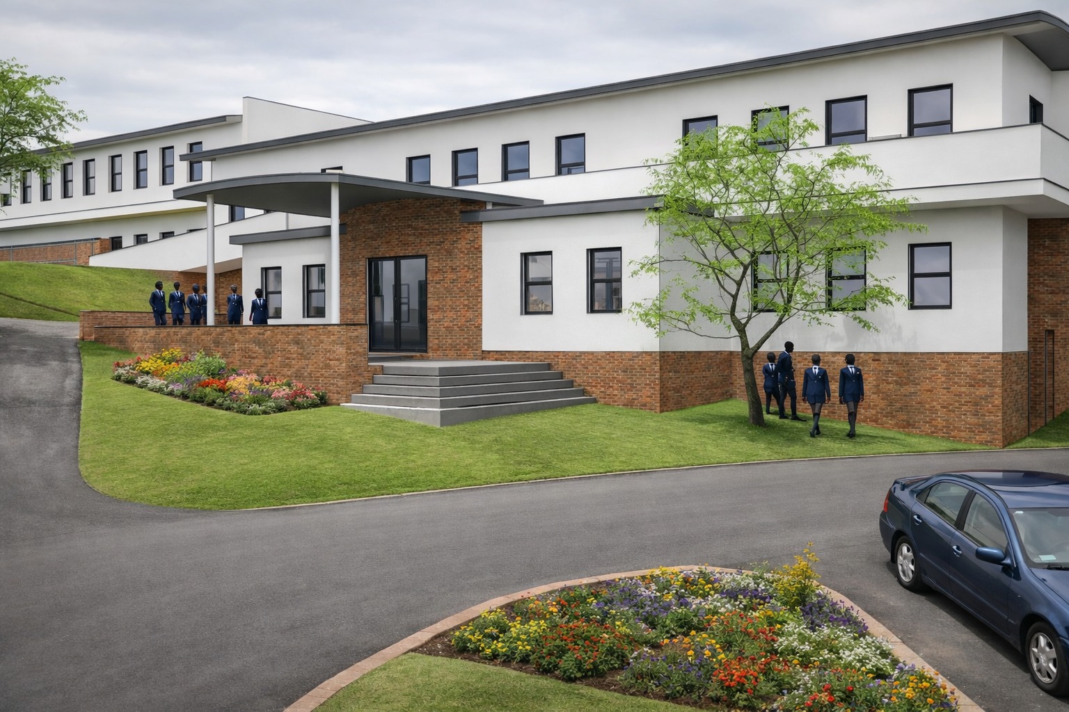 Elpida Girls’ High School render